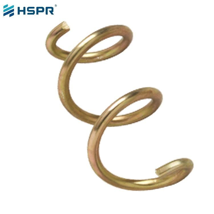 Yellow Zinc Plated compression spring (10)