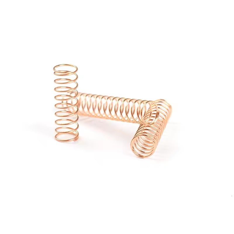 custom beryllium copper compression spring