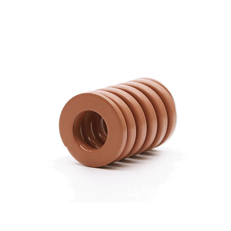 Copper-coated spring