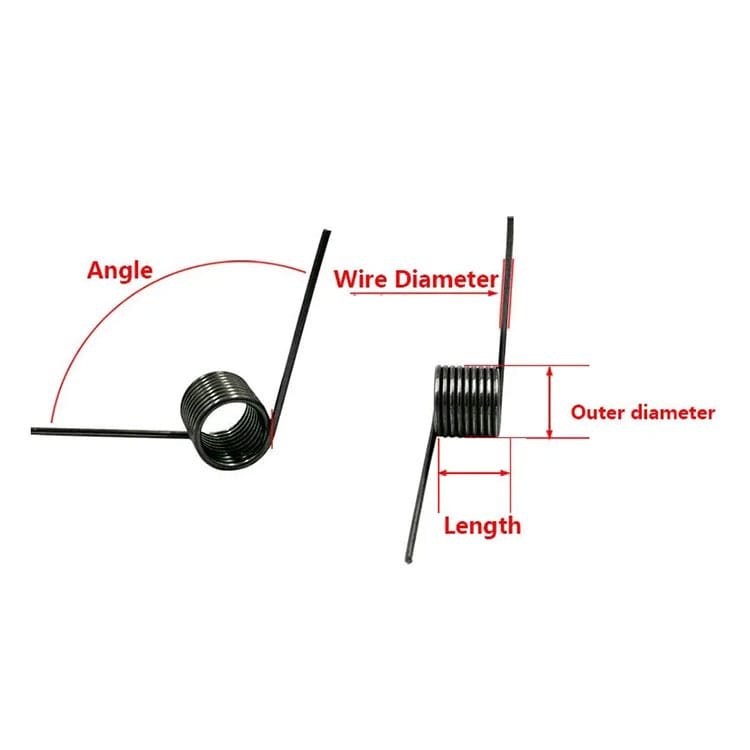 V-Shaped Helical Torsion Spring factory